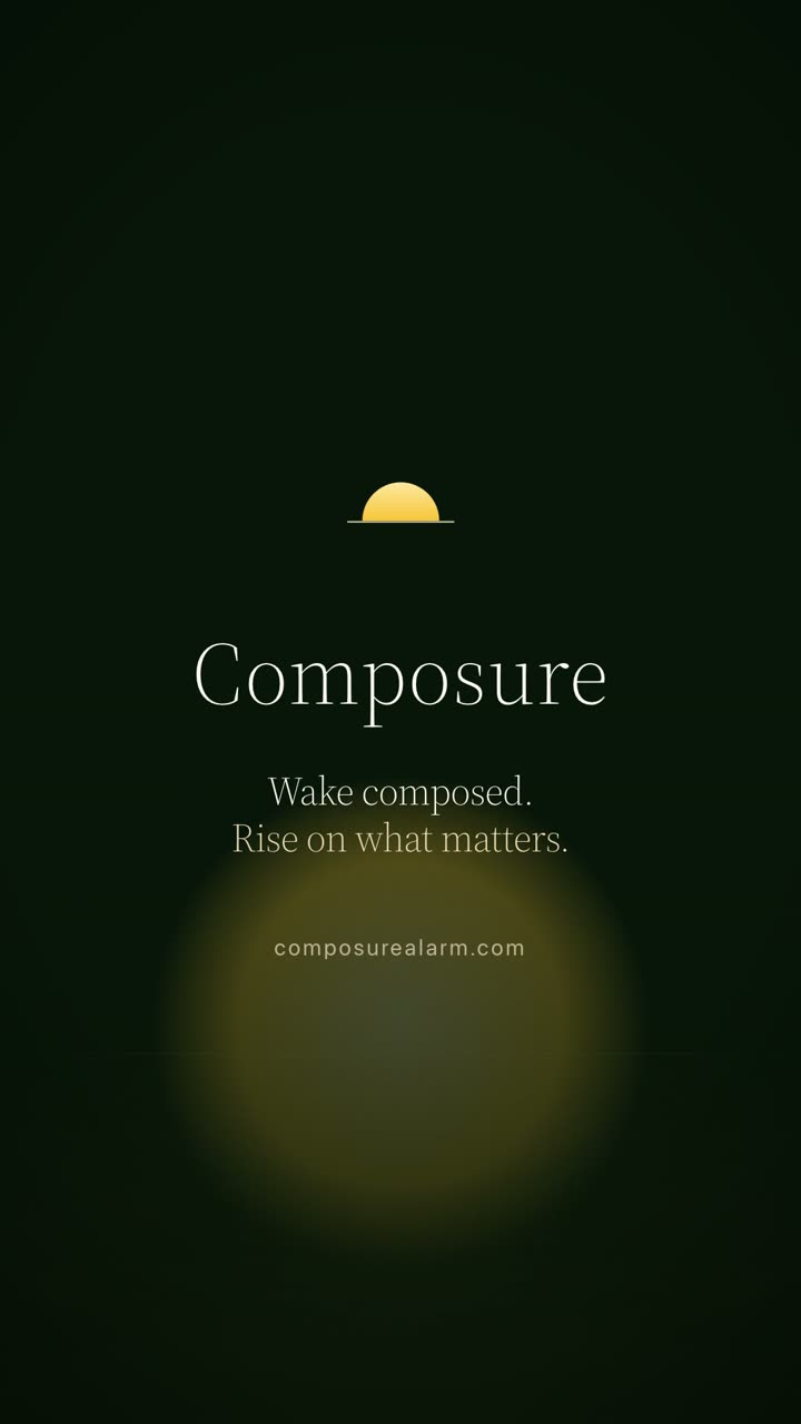 Still from the Composure film
